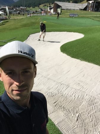 Imbucato il selfie del golf