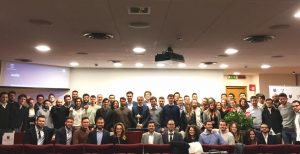 Ryder Cup - Montali con la Ryder Cup tra gli studenti della Business School del 24 Ore 