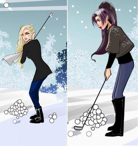 Golf e fumetti