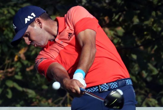 MONZA Sergio Garcia al 74° Open d'Italia , nel 2017 (foto Ansa/Matteo Bazzi).