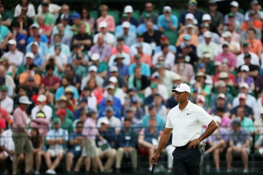 AUGUSTA Tiger Woods all'Augusta Masters 2018 (Foto Afp)