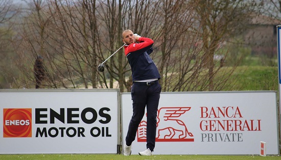 Jacopo Vecchi Fossa in azione al Nazionale Open