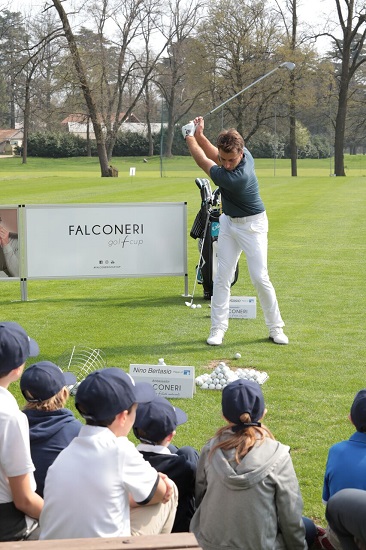 Nino Bertasio, ambassador Falconeri, al "Milano"