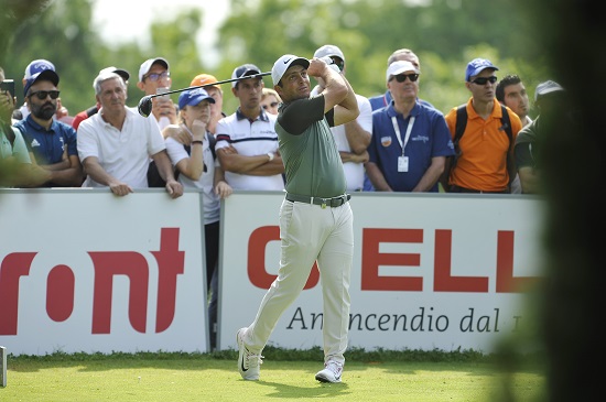 Francesco Molinari all'Open d'Italia (foto LaPresse)