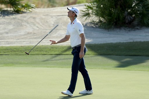 NASSAU Justin Rose a dicembre nel giro finale dell'Hero World Challenge (foto di Rob Carr/Getty Images/AFP).