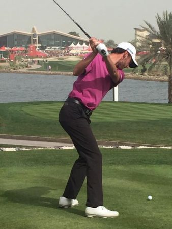 Renato Paratore ad Abu Dhabi (Foto Ornella Parigi). Adam Long.