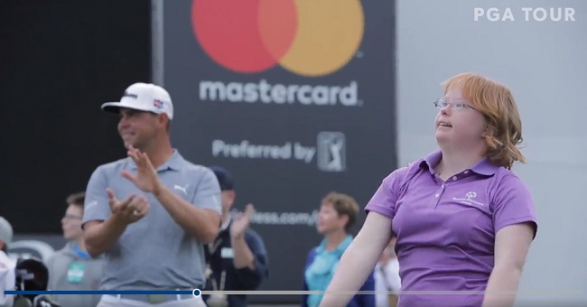 PHOENIX Gary Woodland e Amy Bockerstette, la ragazza Down