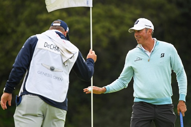 PACIFIC PALISADES, CALIFORNIA Matt Kuchar impegnato al Genesis Open (foto Harry How/Getty Images/AFP).