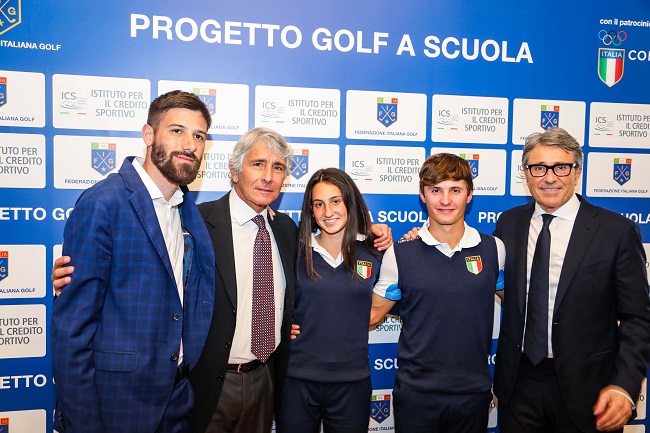 golf a scuola