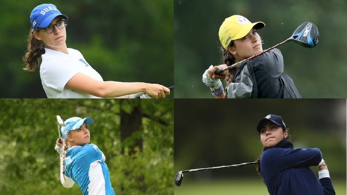 Augusta National Women’s Amateur, in senso orario: Carta, Fanali, Don e Nobilio.