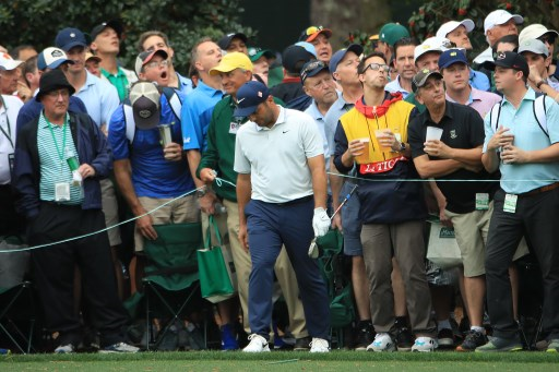 AUGUSTA Francesco Molinari (foto Afp)