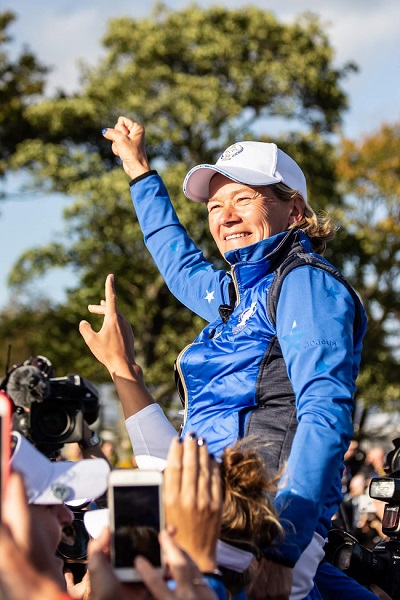 GLENEAGLES Catrionia Matthew, capitano di Team Europe alla Solheim Cup (Foto Ashley Harris).