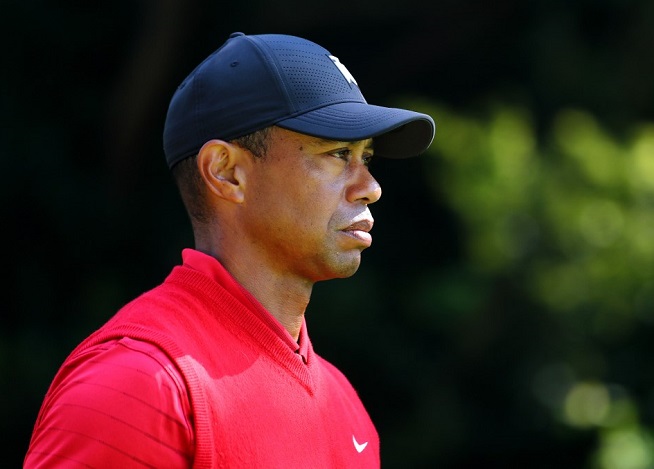 PACIFIC PALISADES Tiger Woods nell'ultimo giro del Genesis Invitational giocatosi il 16 febbraio in California (foto di Tim Bradbury/Getty Images/AFP).