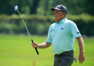 ENDICOTT, Fred Funk impegnato nel DICK'S Sporting Goods Open nell'agosto 2019 (foto di Michael Cohen/Getty Images/AFP).