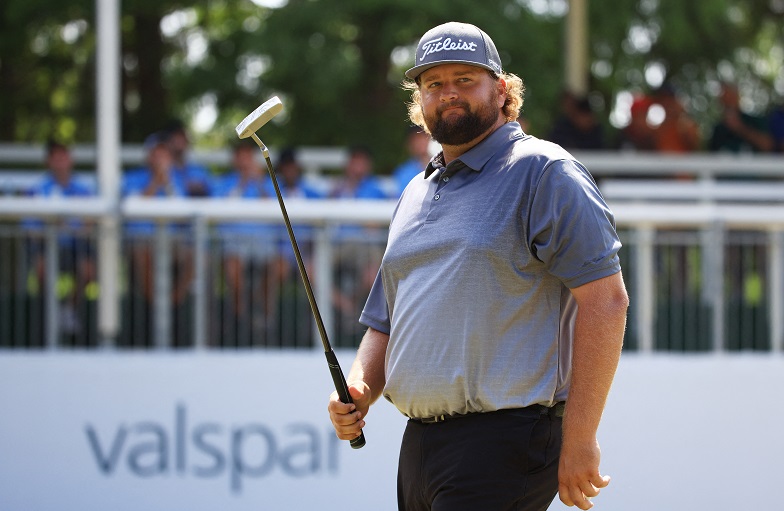 PALM HARBOR, FLORIDA Michael Visacki nel secondo giorno del Valspar Championship (Foto di Mike Ehrmann / GETTY IMAGES NORTH AMERICA / Getty Images via AFP)