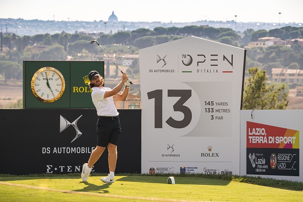 Tommy Fleetwood... con vista Cupolone (foto Federgolf)- Open d'Italia 2021 di golf