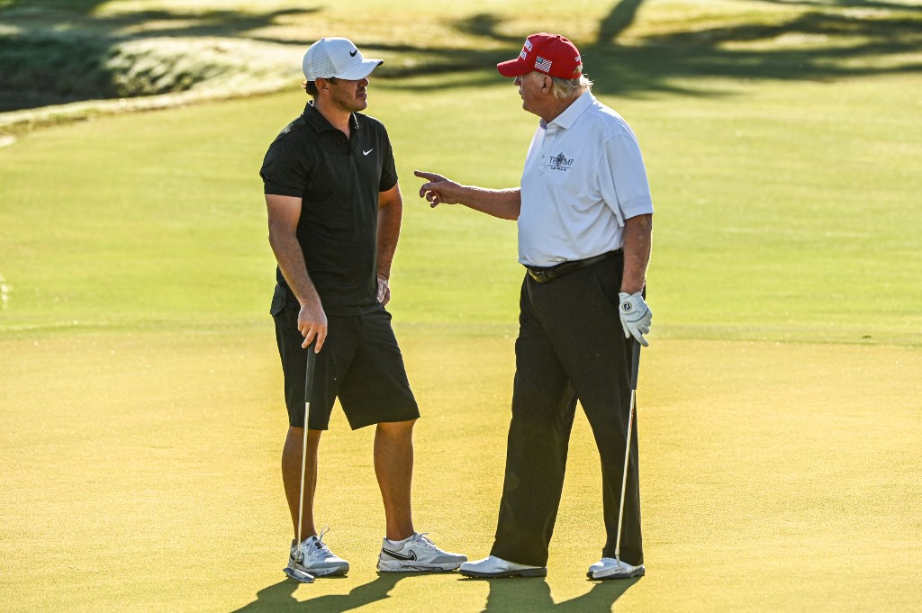 Donald Trump e il golf