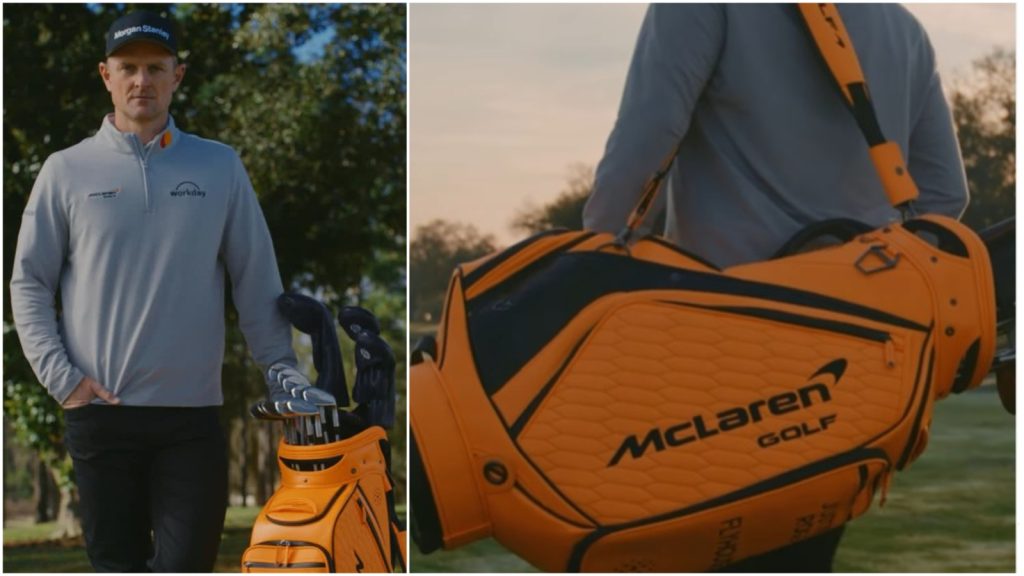 Justin Rose McLaren golf