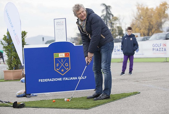 Golf in piazza a Firenze