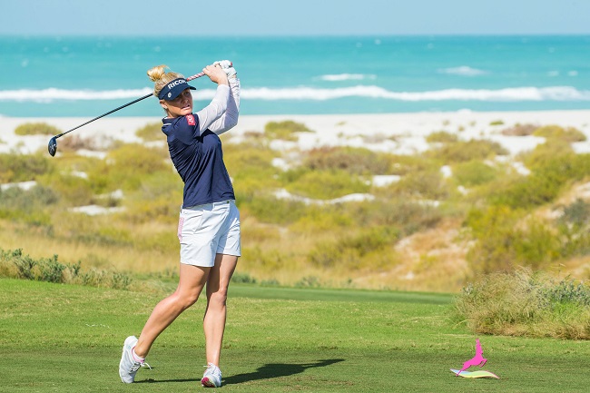 Charley Hull (foto Tristan Jones) una protagonista del golf alle Olimpiadi