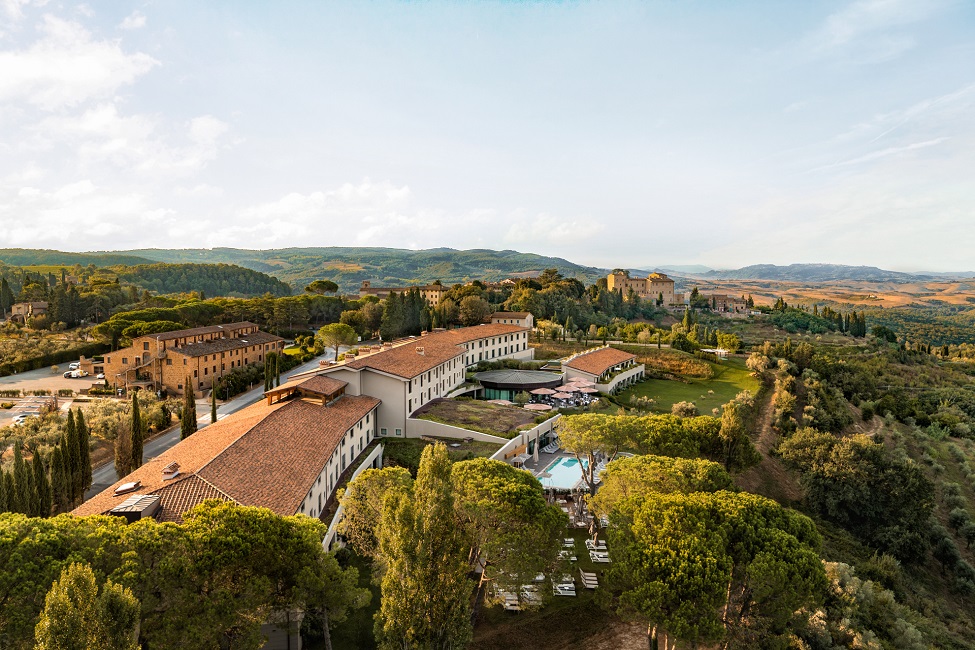 Una vista dall'alto