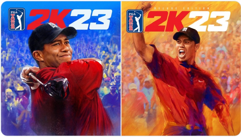 La foto del videogame rilanciata da Tiger Woods