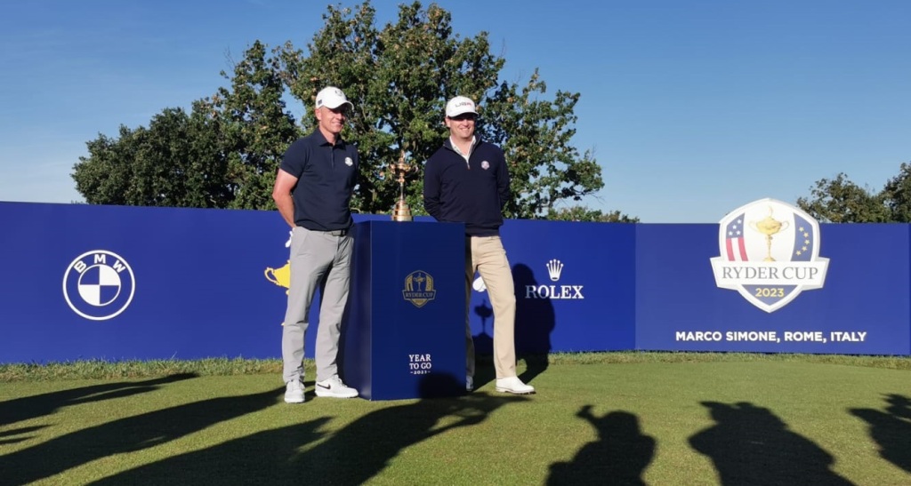 Luke Donald e Zach Johnson al "Marco Simone"