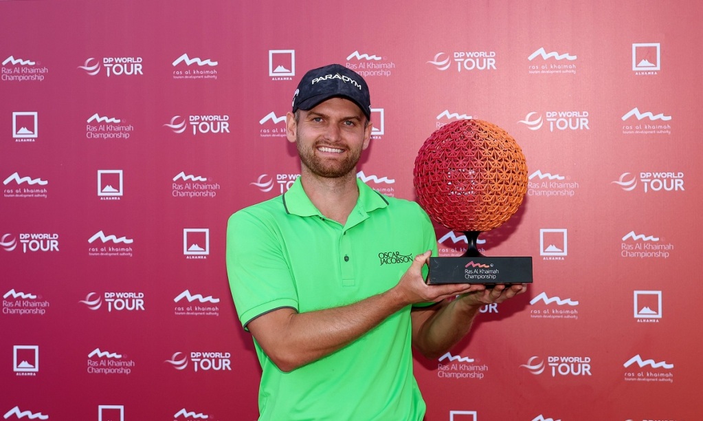 L'inglese Daniel Gavins vince la gara di golf Ras Al Khaimah Championship sul DP World Tour.