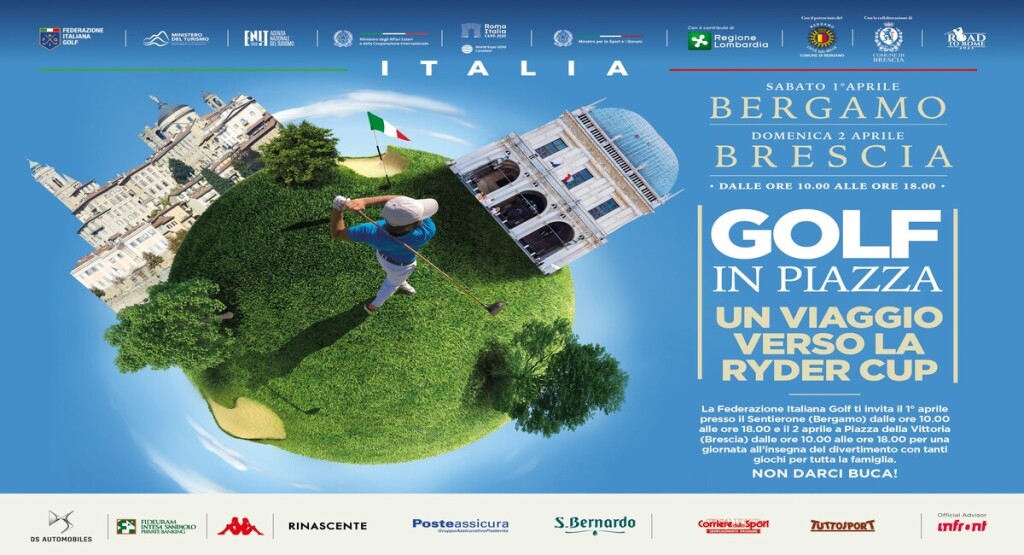 Bergamo e Brescia Capitale della Cultura e del Golf.