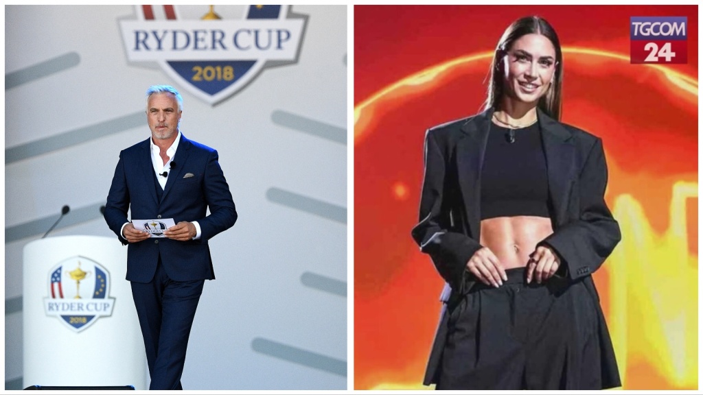 Melissa Satta e David Ginola, Ryder Cup Italy 2023