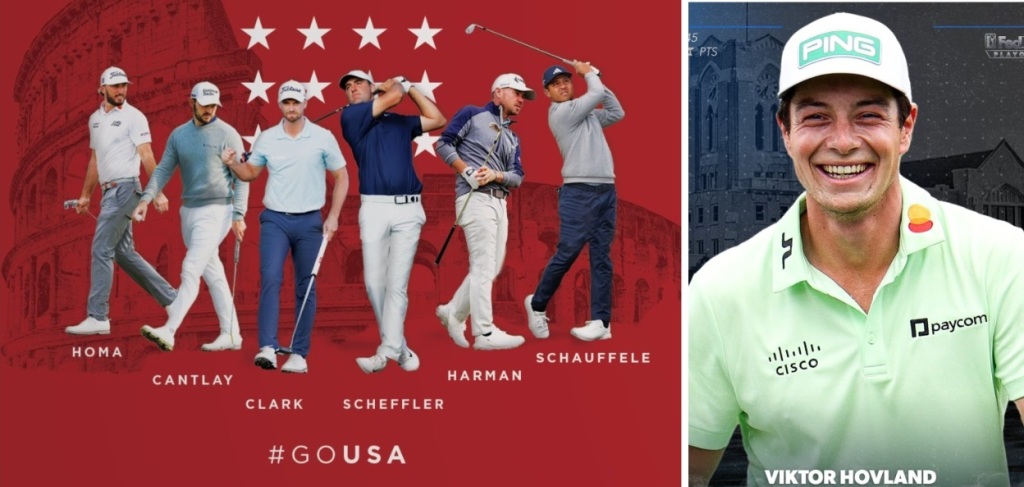 Team Usa e Viktor Hovland