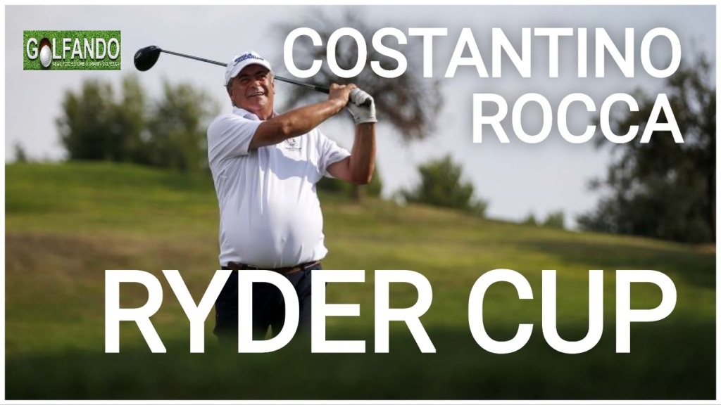 Costantino Rocca racconta la Ryder Cup di golf a Roma