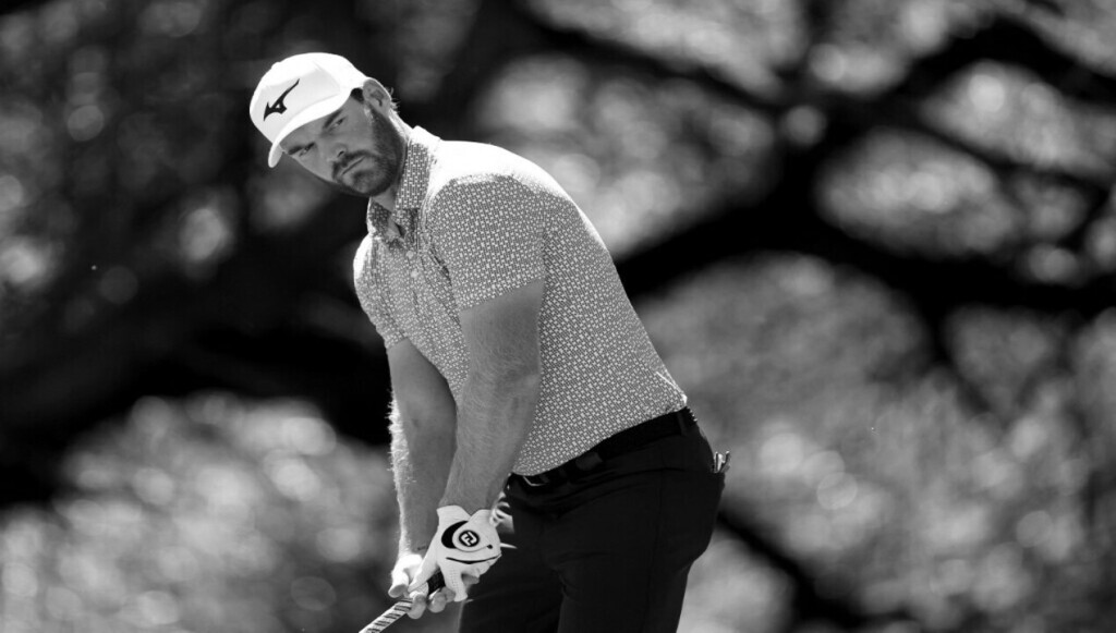 SAN ANTONIO, TEXAS Grayson Murray sulla buca 6 nel primo giro del  Valero Texas Open 2024 (Foto di Brennan Asplen / GETTY IMAGES NORTH AMERICA / Getty Images via AFP)