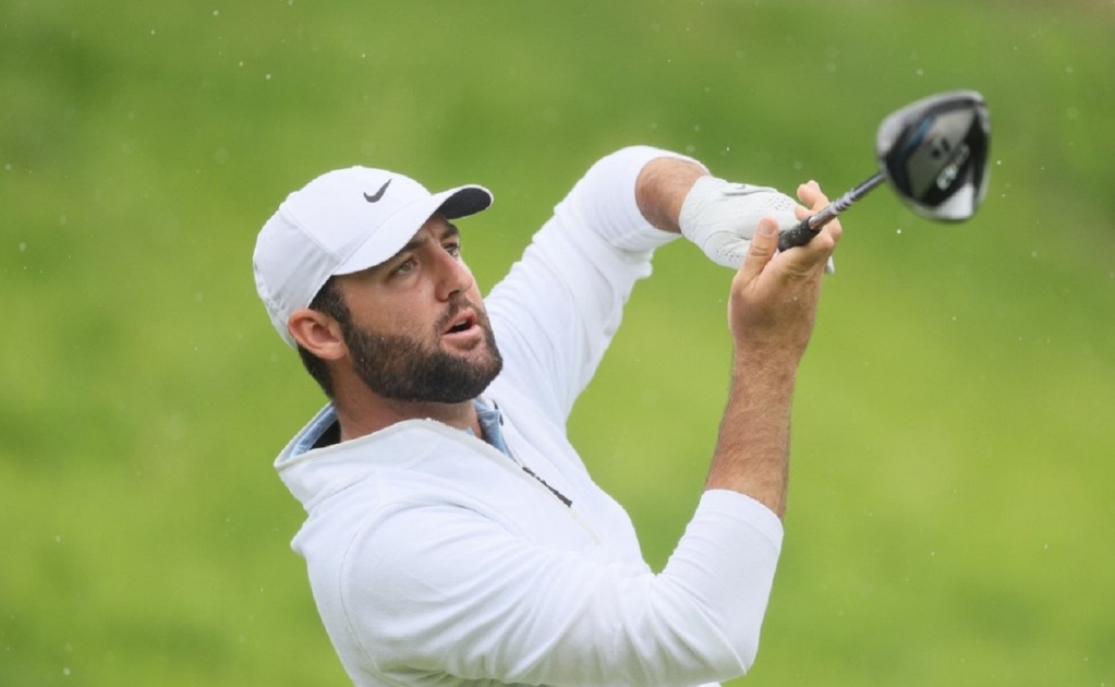 LOUISVILLE Scottie Scheffler sulla buca 16 del PGA Championship 2024  (Foto di ANDY LYONS / GETTY IMAGES NORTH AMERICA / Getty Images via AFP)