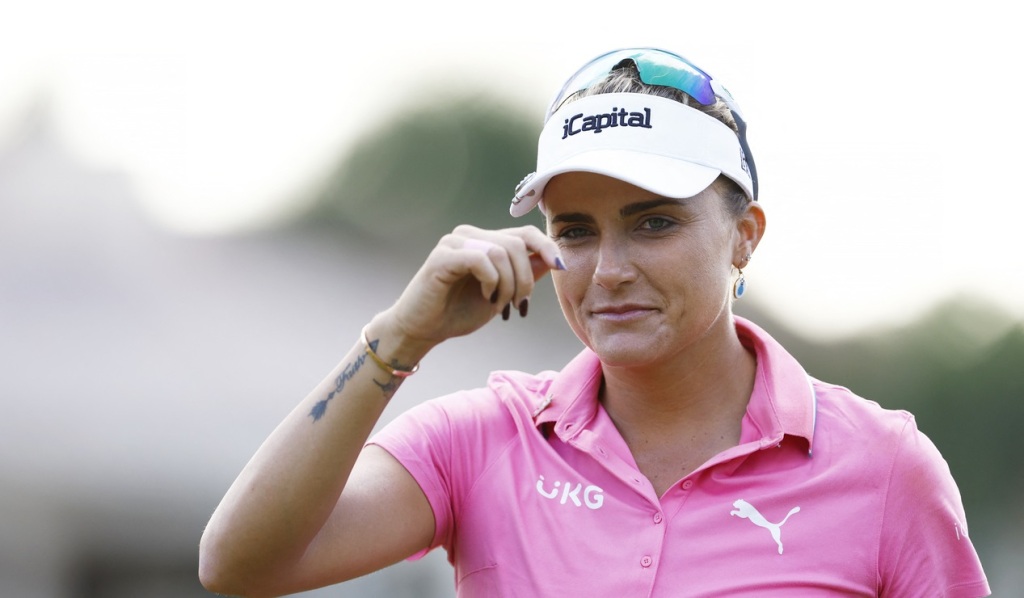  NAPLES, FLORIDA Lexi Thompson dopo la hole in one al Grant Thornton Invitational 2023 (Foto by Douglas P. DeFelice / GETTY IMAGES NORTH AMERICA / Getty Images via AFP)