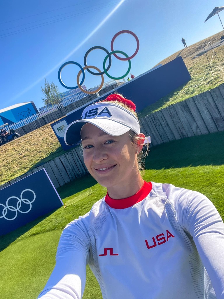 Nelly Korda una protagonista del golf alle Olimpiadi