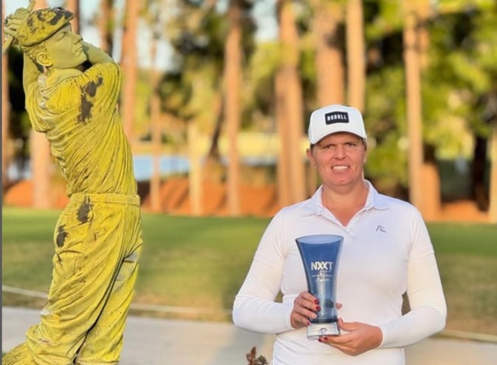 transgender nel golf nello sport Hailey Davidson (foto Instagram)