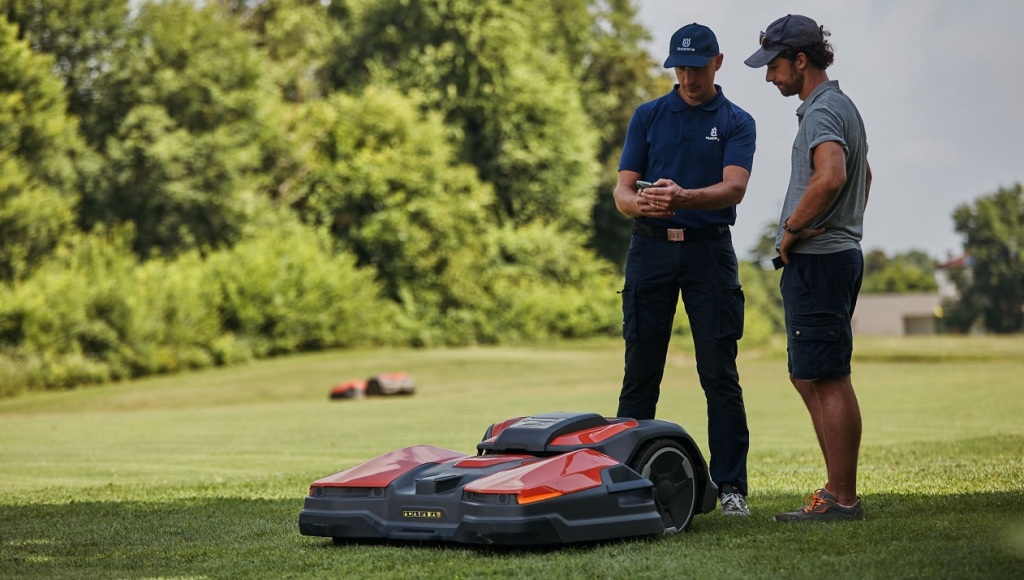 robot e golf, Husqvarna Group, il Golf della Montecchia (Padova), la Sezione Tappeti Erbosi