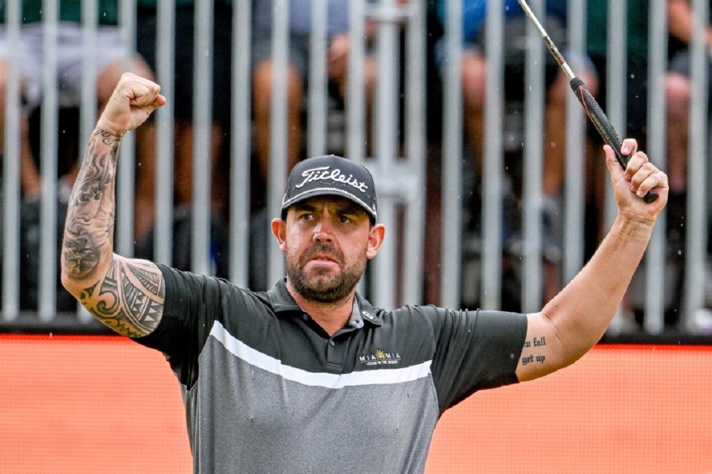 Ryan Peake  (Foto di Steve McArthur / PHOTOSPORT.NZ VIA NEW ZEALAND OPEN / AFP) 