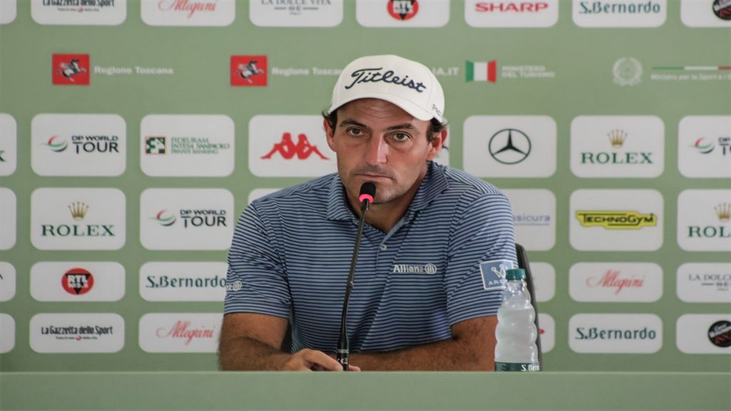 Francesco Molinari alla vigilia dell'Open d'Italia 2025 di golf