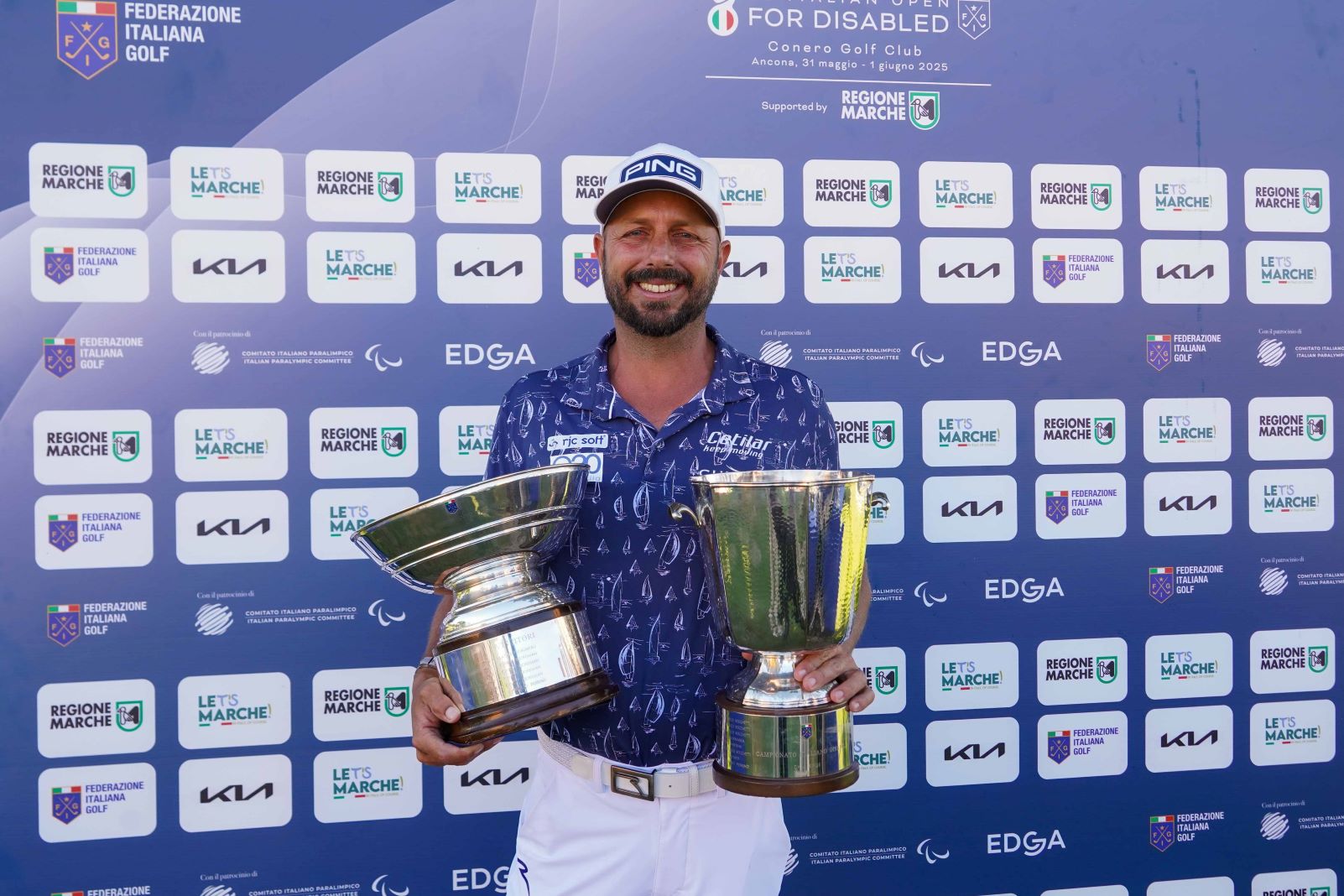 Tommaso Perrino rivince l’Open d’Italia Disabili: “Confermarsi non è mai facile”