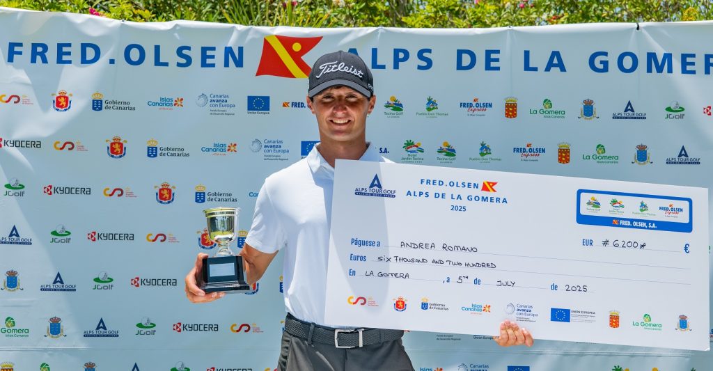 Andrea Romano (foto Alps Tour Golf)