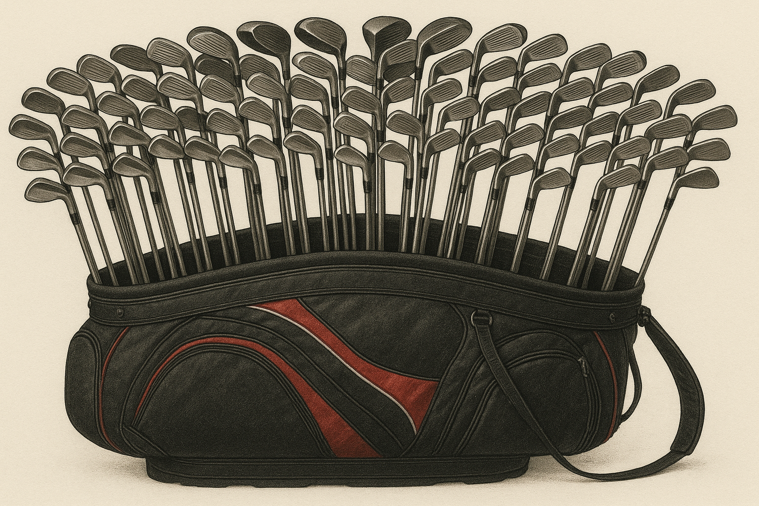 Bastoni da golf, perché non più di 14 in sacca?