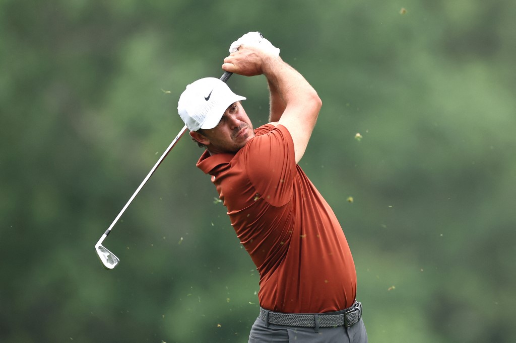 CHARLOTTE Brooks Koepka al PGA Championship 2025 a Quail Hollow  (Foto di Jared C. Tilton / GETTY IMAGES NORTH AMERICA / Getty Images via AFP)