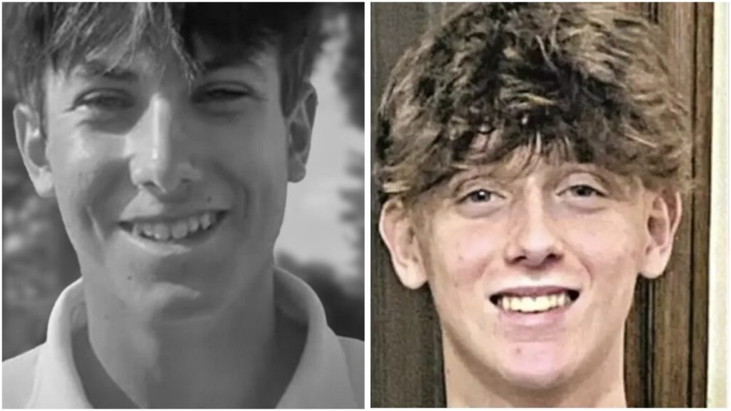 Giovani golfisti italiani Emanuele Galeppini e Giovanni Tamburi