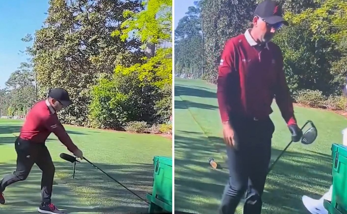 Masters 2026, Sergio Garcia spacca il driver e prende il primo warning della storia