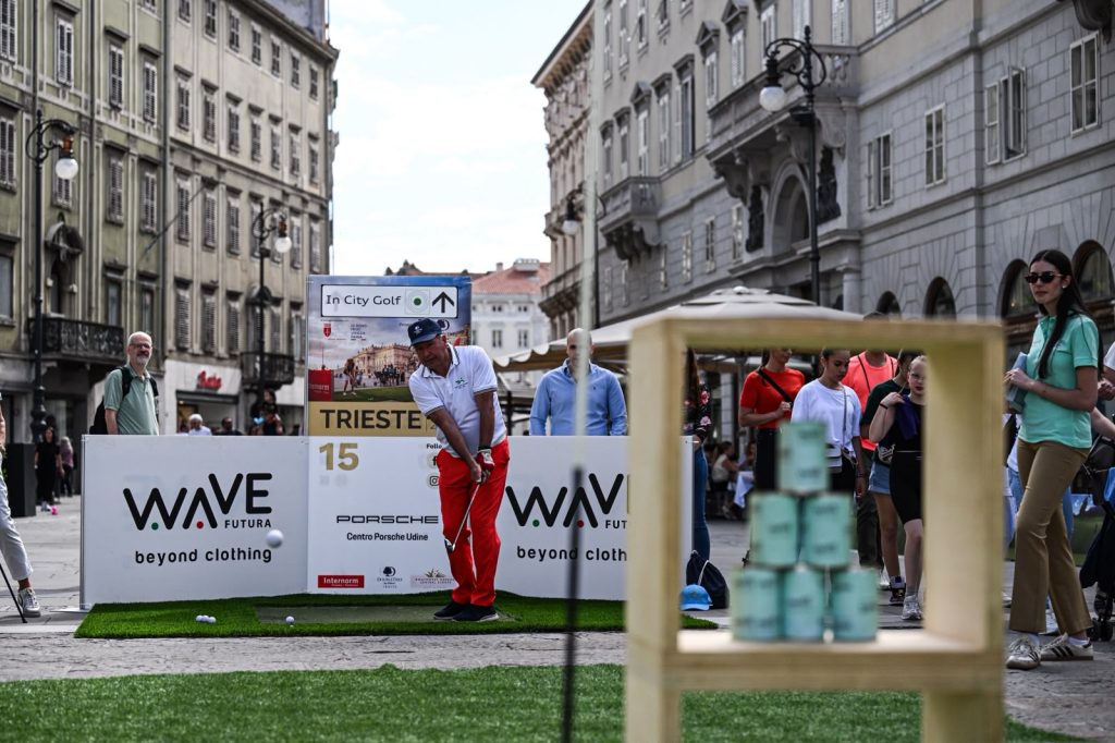 In City Golf Trieste in piazza Unità d’Italia 