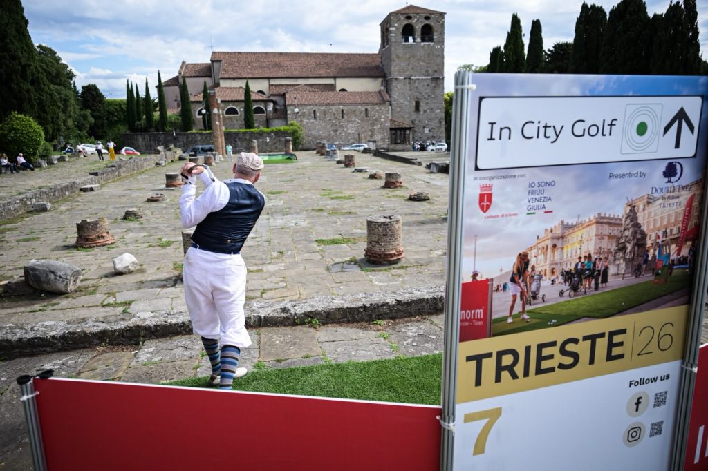 In City Golf Trieste golf urbano al castello di San Giusto