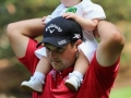 Patrick Reed e la figlia Windsor Wells