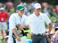 Rory McIlroy col caddie Niall Horan (One Direction)